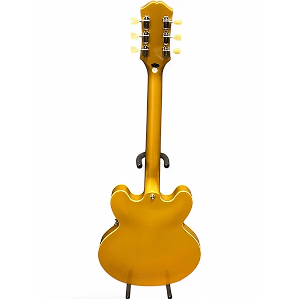 Epiphone Used Epiphone ES355 Gold Bullion Hollow Body Electric Guitar.gc