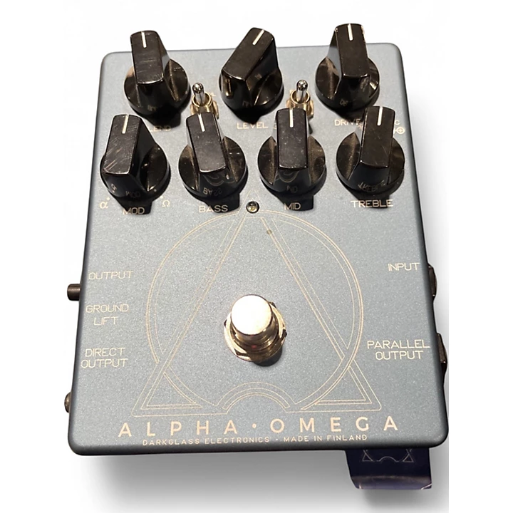 Darkglass Used Darkglass Alpha Omega Bass Effect Pedal