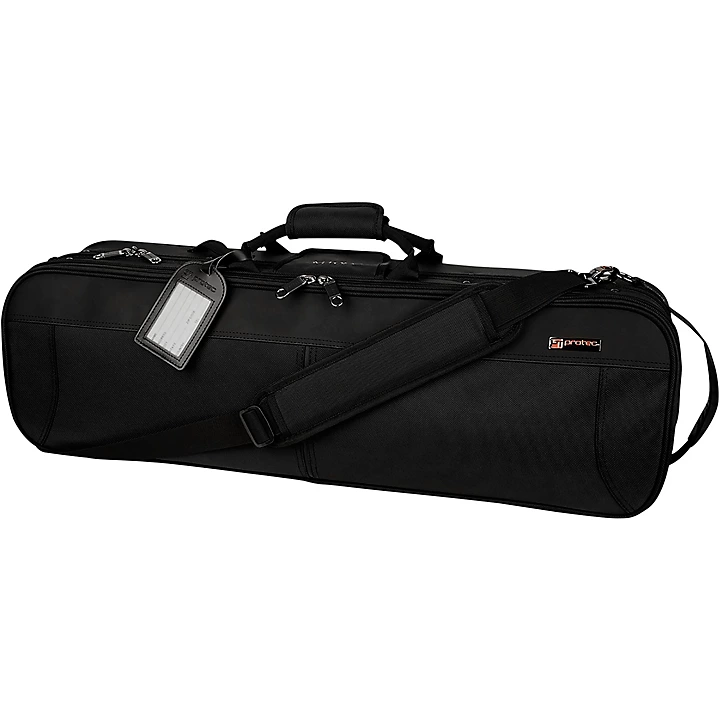 Deluxe 4 4 Violin Pro Pac Case Black Exterior Black Interior