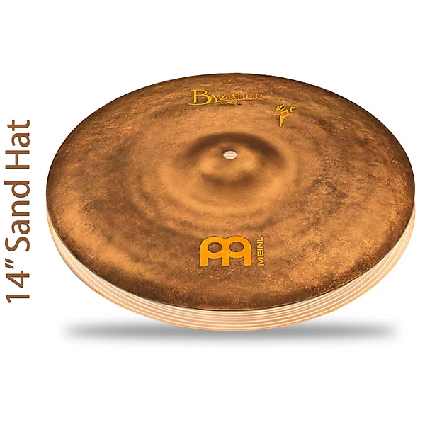 MEINL Byzance Vintage Series Benny Greb Sand Cymbal Set 14, 18, and 20 in.