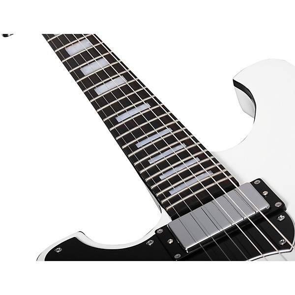 Stargazer 6 Left Handed Electric Guitar Gloss White