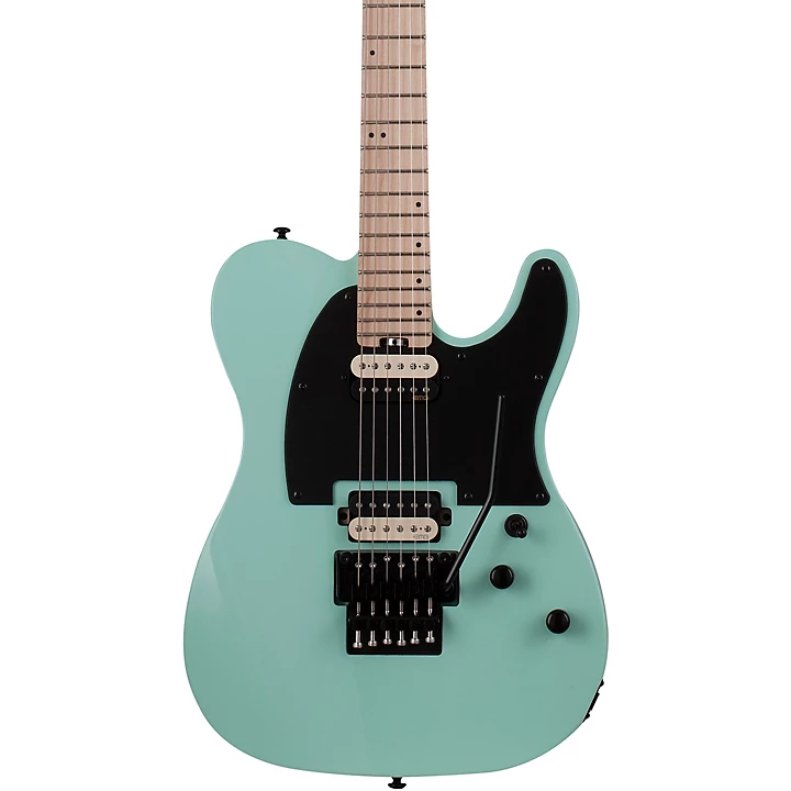 Schecter Guitar Research SVSS PT FR Maple Fingerboard Electric Guitar Sea Foam Green