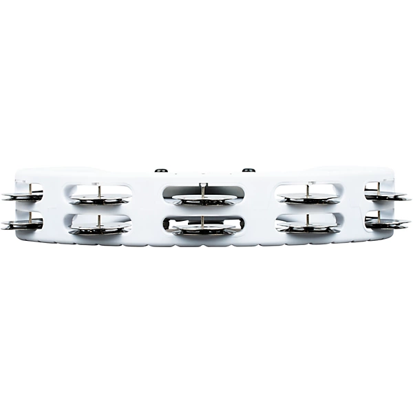 Headliner Series Mountable Molded ABS Tambourine White