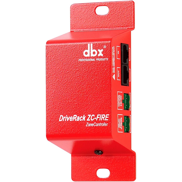 DBXZCV FIRE Wall Mount Drive Rack Zone Control