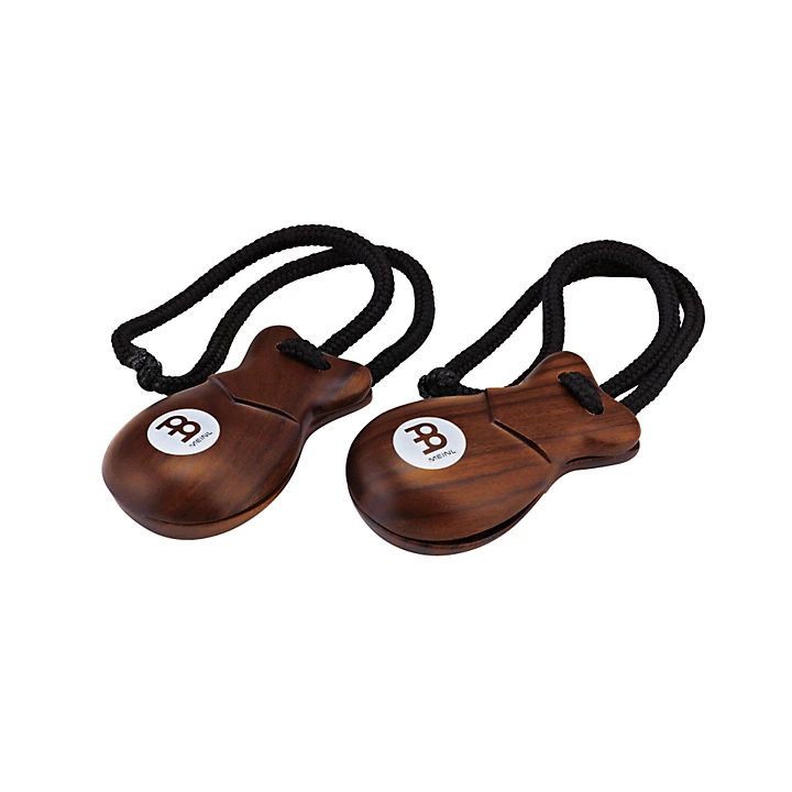 Finger Castanets Pair Rosewood Traditional