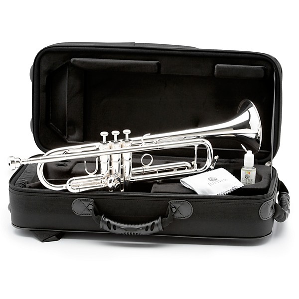 JTR1100S Performance Series Bb Trumpet with Reverse Leadpipe Silver plated Yellow Brass Bell