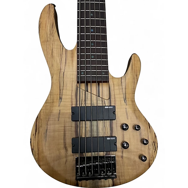 Used ESP LTD B206SM 6 String Natural Electric Bass Guitar