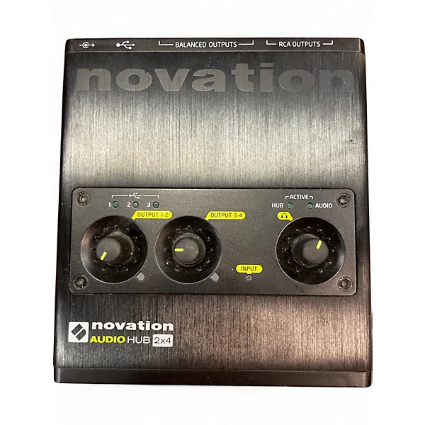 Novation Used Novation AUDIO HUB 2X4 Audio Interface.gc