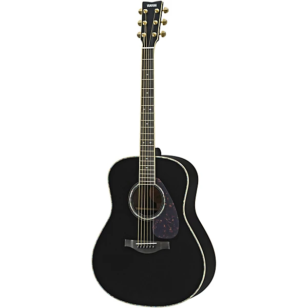 Yamaha LL16DR L Series Solid Rosewood/Spruce Dreadnought Acoustic Electric Guitar Black