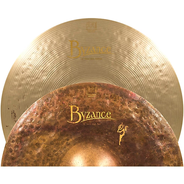 MEINL Byzance Vintage Sand Hi Hat Set 14 in.