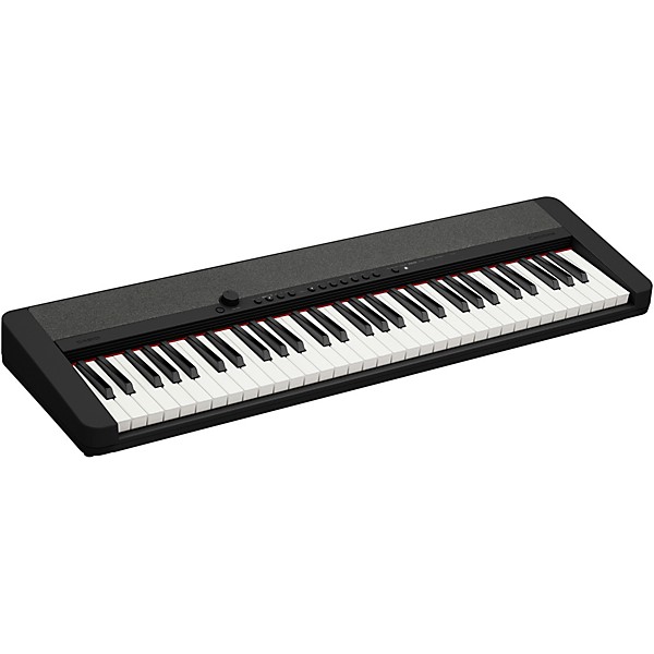 Casiotone CT S1 61 Key Portable Keyboard Essentials Bundle Black
