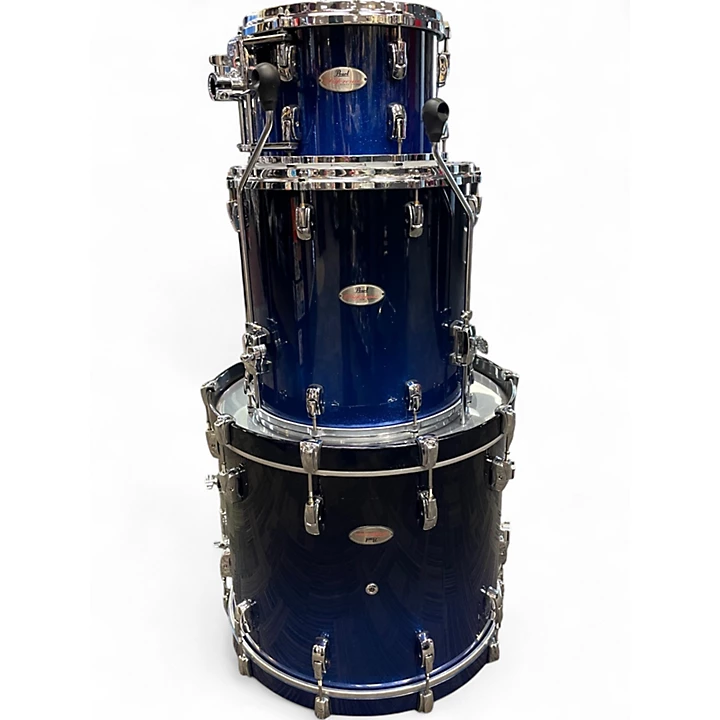 Used Pearl 3 Piece Reference Series Ultra Blue Fade Drum Kit
