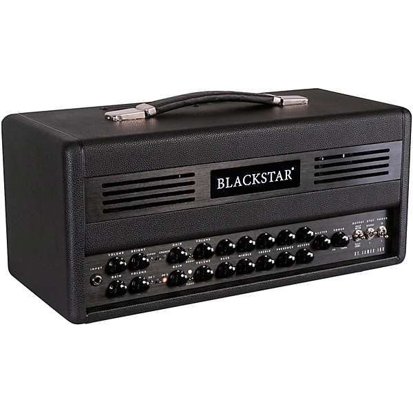 St James 100 100W Tube Guitar Amp Head Black