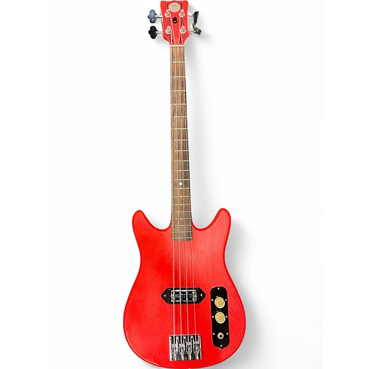 Used Blastcult MAGIC 13 Red Electric Bass Guitar