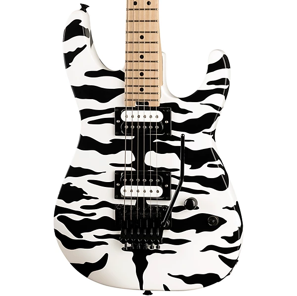 Pro Mod DK Signature Satchel Electric Guitar Satin White Bengal