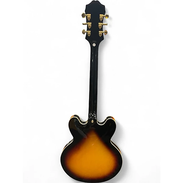 Used Epiphone Sheraton II Pro 2 Color Sunburst Hollow Body Electric Guitar