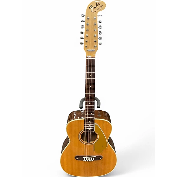 Used 1969 Fender villager 12 Natural 12 String Acoustic Guitar