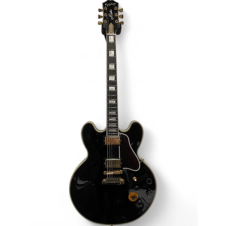 Used Epiphone BB King Lucille Black Hollow Body Electric Guitar