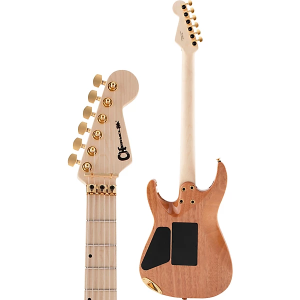 Charvel Pro Mod DK24 HH FR M QM Electric Guitar Dark Amber