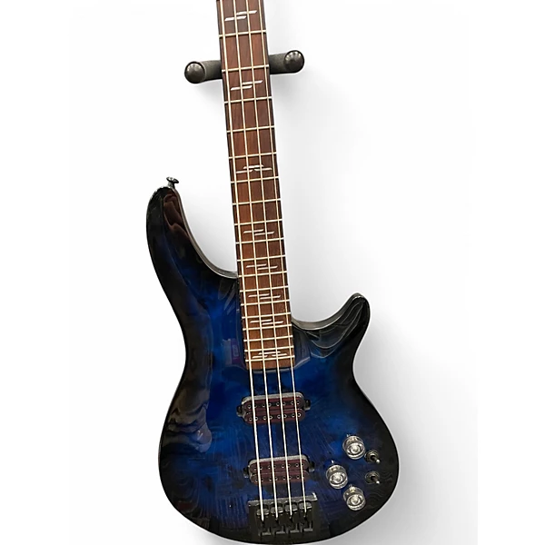Schecter Guitar Research Used Schecter Guitar Research Omen elite 4 Blue Electric Bass Guitar.gc