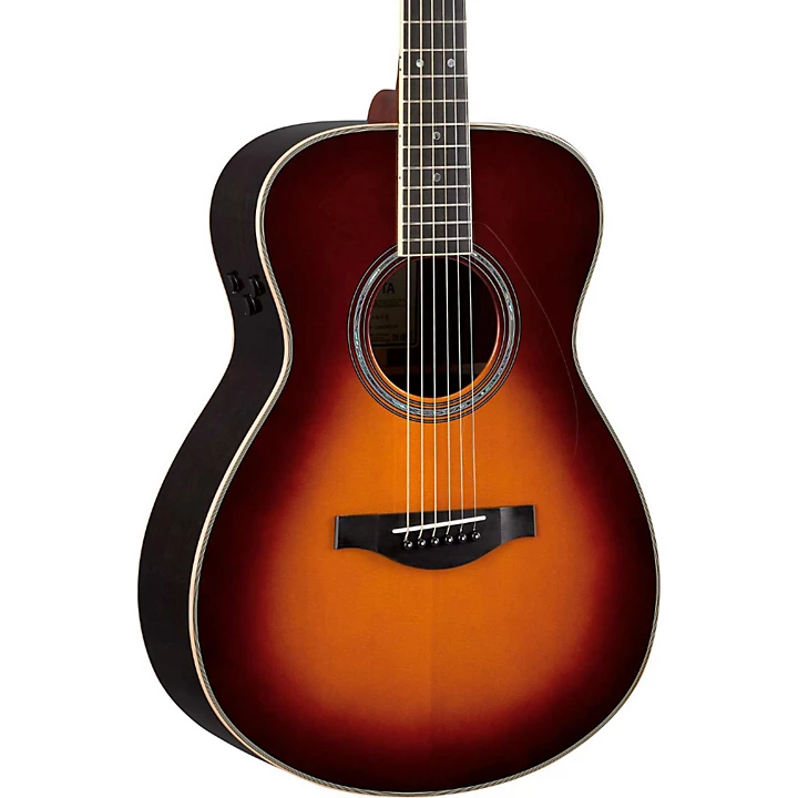 Yamaha LS Transacoustic Jumbo Concert Acoustic Electric Guitar Level 2 Brown Sunburst
