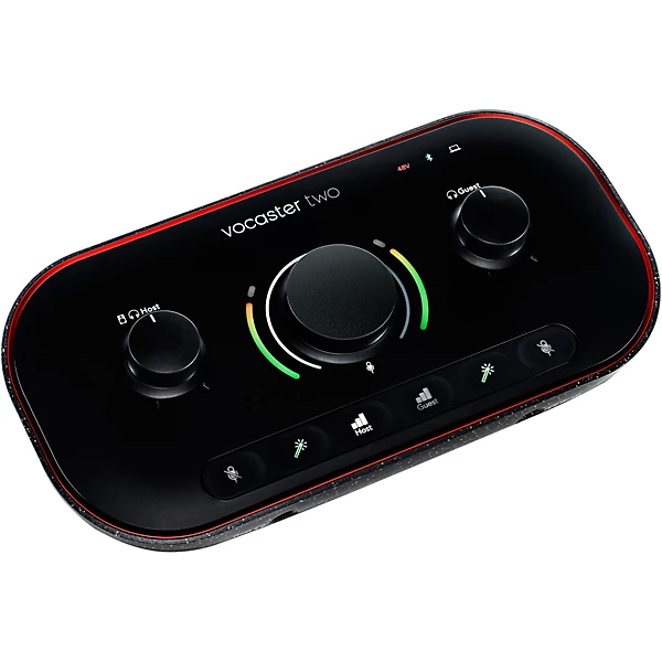 Focusrite Vocaster Two Podcasting Interface for Content Creators Level 1 L94724004000000.gc