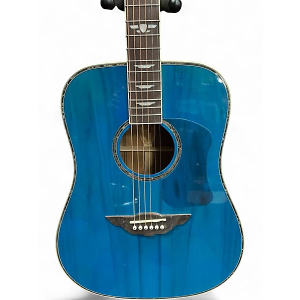 Used Keith Urban American Vintage Limited Edition Blue Acoustic Guitar