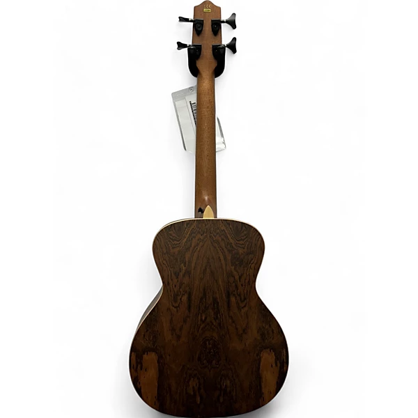 Used Lanikai LB eBU Natural Acoustic Bass Guitar