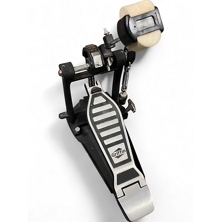 Griffin Used Griffin DOUBLE CHAIN BASS DRUM PEDAL Single Bass Drum Pedal.gc
