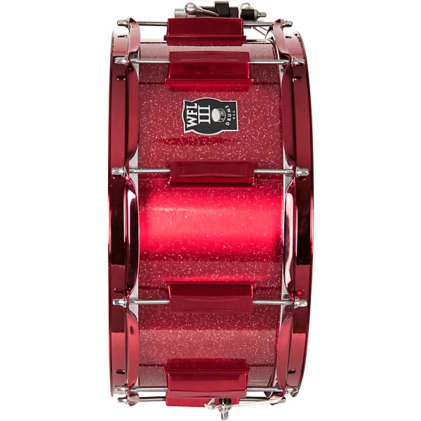 WFLIII Drums Signature Metal Snare Drum With Red Hardware 14 x 6.5 in. Rockin' Red