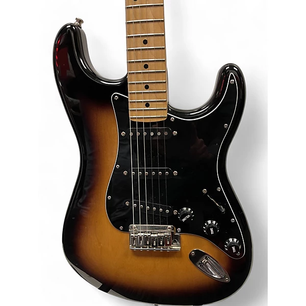 Used Fender Player Plus Stratocaster 2 Tone Sunburst Solid Body Electric Guitar
