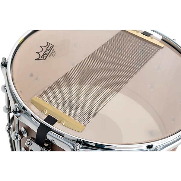 Dixon Artisan Gregg Bissonette Signature Big Bud Snare Drum 14 x 8 in. Natural Walnut Satin