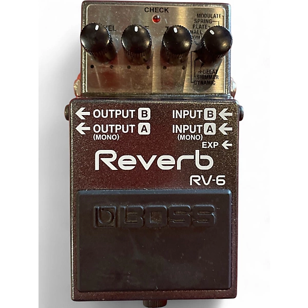 BOSS Used BOSS RV6 Digital Reverb Effect Pedal