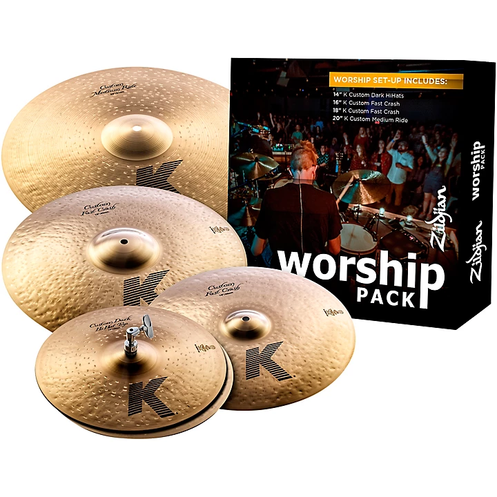 K Custom Series Cymbal Pack Worship