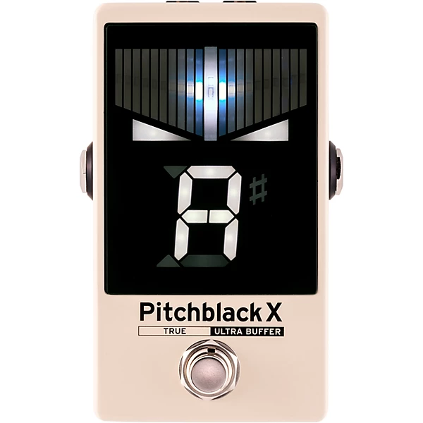 Pitchblack X Pedal Tuner Limited Edition Cream