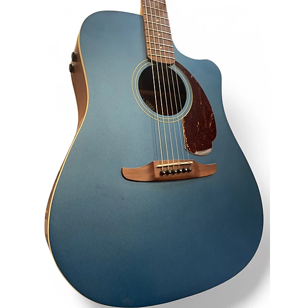 Fender Used Fender Redondo Cosmic Turqouise Acoustic Electric Guitar.gc