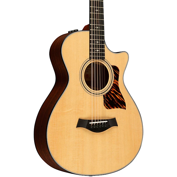 Taylor 352ce 12 Fret 12 String Grand Concert Acoustic Electric Guitar Natural