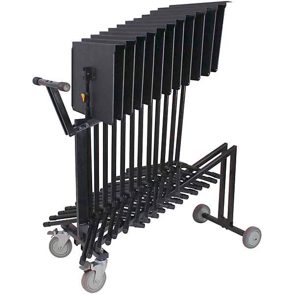 12 Stand Cart Black