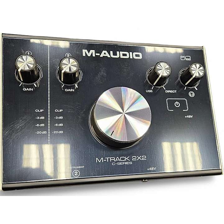M Audio Used M Audio M track 2x2 Audio Interface
