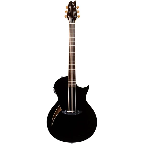 LTD TL 6 Thinline Acoustic Electric Guitar Black