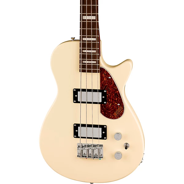 Gretsch Guitars Limited Edition Electromatic Junior Jet Bass II Short Scale Bass Guitar Vintage White