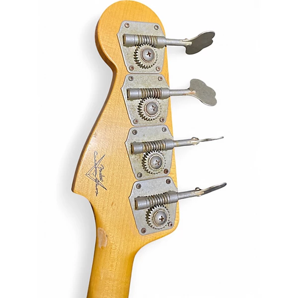 Used Fender Custom Shop 60s Jazz Relic 3 Color Sunburst Electric Bass Guitar