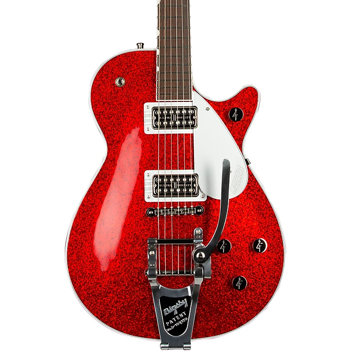 G6129T Players Edition Jet FT With Bigsby Electric Guitar Red Sparkle