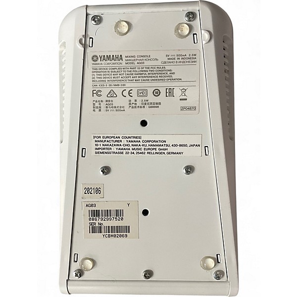 Yamaha Used Yamaha AG03 Audio Interface