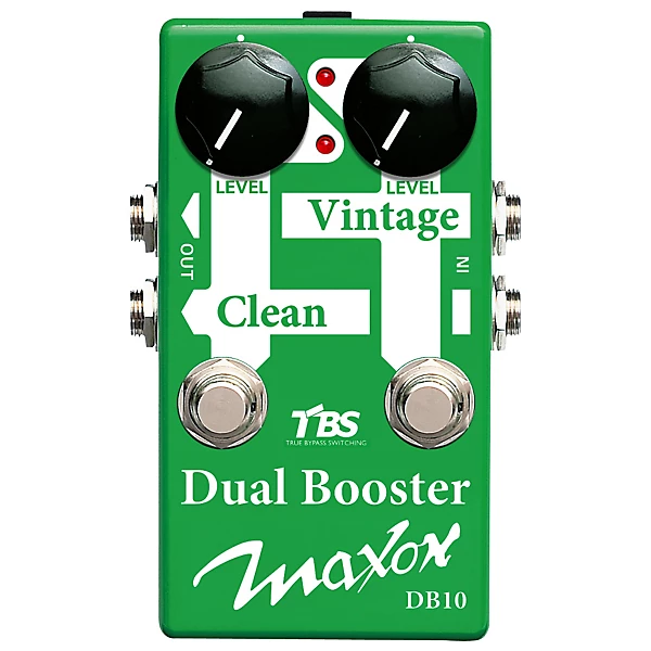 Compact Series Dual Booster Guitar Effects Pedal