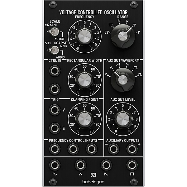 921 Voltage Controlled Oscillator Eurorack Module