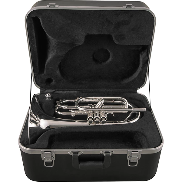 KMP411 Performance Series F Marching Mellophone Silver plated