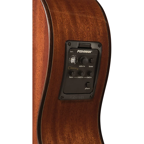 Lucero LC150SCE Nylon String Classical Acoustic Electric Guitar Pack Natural