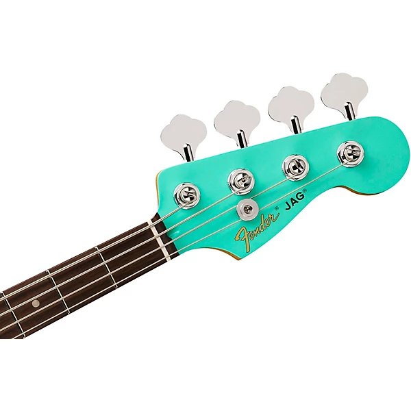 Fender Limited Edition Mark Hoppus Jaguar Bass Guitar Sea Foam Green