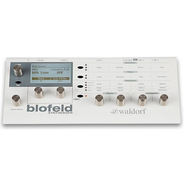 Waldorf Blofeld Desktop Synth Module Level 1 Cream 702706004715000.gc